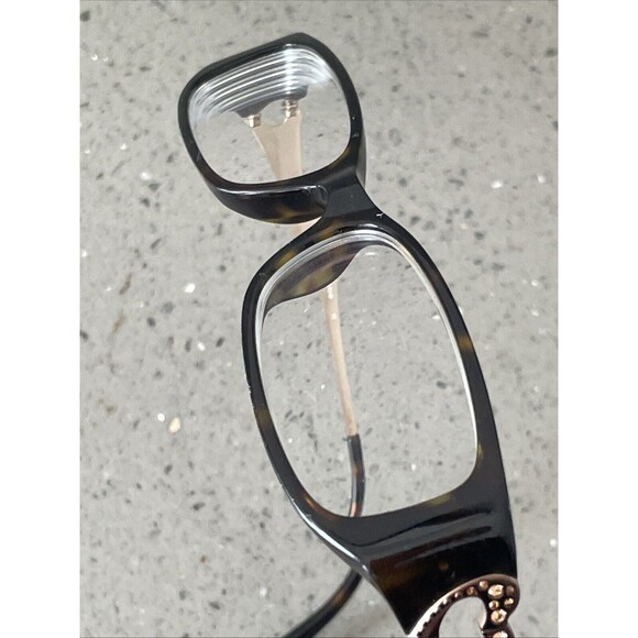 BEBE BREEZY Eyeglasses Frame ONLY BB5020 1/11 52-16-135 Bronze Tortoise - Picture 11 of 15
